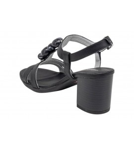 NERO GIARDINI sandalo donna E615860D/100 TAMIGI NERO