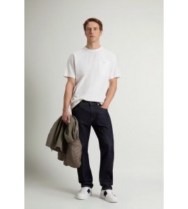 WOOLRICH T-SHIRT cotone CFWOTE2009MRUT5334/8270 WHITE