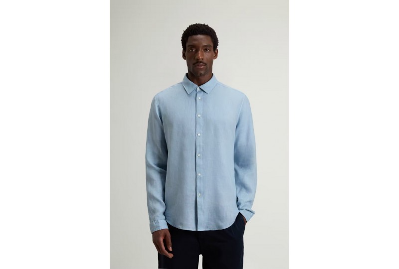 WOOLRICH camicia lino...