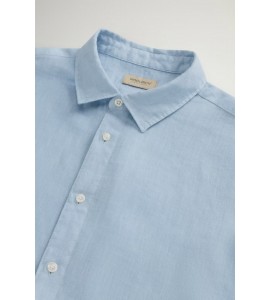 WOOLRICH camicia lino CFWOSI2013MRUT5284/30133 ARTIC FLASK