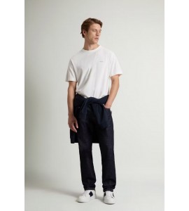 WOOLRICH T-SHIRT COTONE CFWOTE2012MRUT5334/8270 WHITE