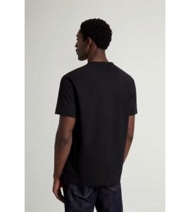 WOOLRICH T-SHIRT COTONE CFWOTE2012MRUT5334/100 BLACK