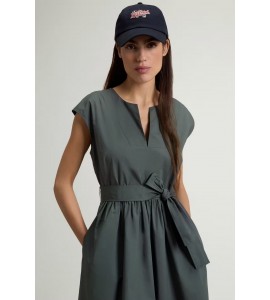 WOOLRICH VESTITO POPELINE COTONE CFWWDR2028FRUT3944/6668 FOREST VEIL