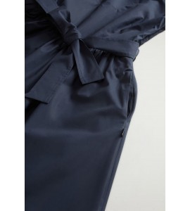 WOOLRICH VESTITO POPELINE COTONE CFWWDR2028FRUT3944/3989 BLUE