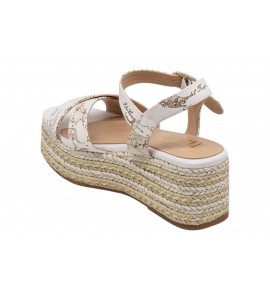 ALVIERO MARTINI sandalo con zeppa 1399/9752/0900 WHITE