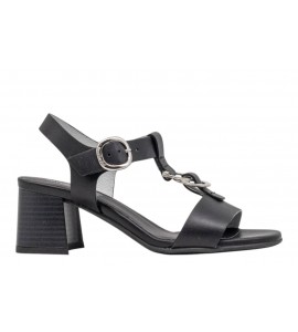 NERO GIARDINI sandalo donna E615870D TAMIGI NERO