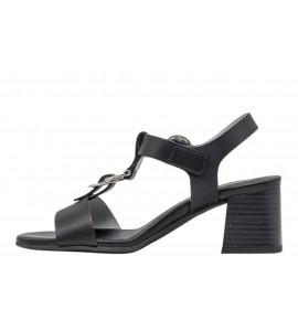 NERO GIARDINI sandalo donna E615870D TAMIGI NERO