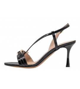 ALBANO SANDALO 5552 SNAKE nero