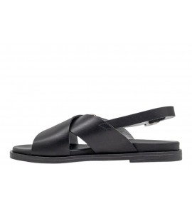 NERO GIARDINI sandalo basso E615933D/100 TAMIGI NERO