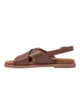 NERO GIARDINI sandalo basso E615933D/400 ARMENIA CUOIO