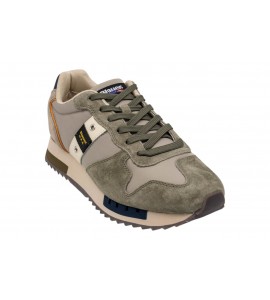 BLAUER UOMO S6QUEENS01/NUB MILITARY/TAUPE