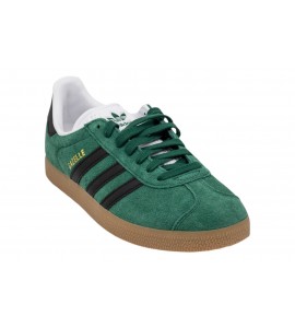 ADIDAS uomo IH9633 GAZZELLE CGREEN/CBLACK/FTWWHT