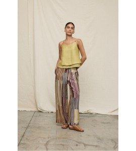 OTTOD'AME DP0063 PANTALONE PALAZZO