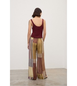 OTTOD'AME DP0063 PANTALONE PALAZZO