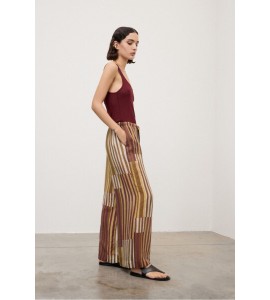 OTTOD'AME DP0063 PANTALONE PALAZZO