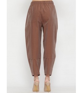 OTTOD'AME DP0036 PANTALONE CARROT CON PINCES