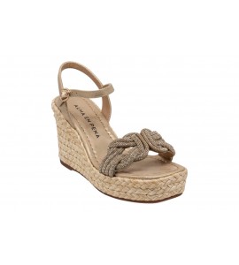 ALMA EN PENA sandalo con zeppa V2651112 SARA GOLD