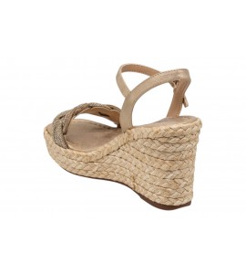 ALMA EN PENA sandalo con zeppa V2651112 SARA GOLD