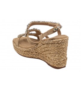 ALMA EN PENA sandalo con zeppa V266052 SUEDE SAND