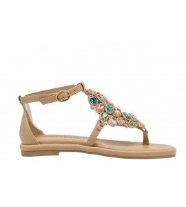 ALMA EN PENA sandalo flat V268012 NAPA SAND