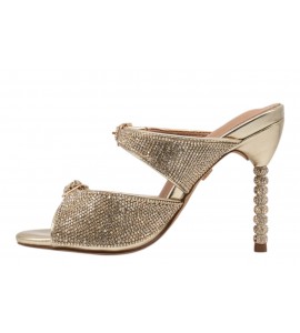 KHARISMA mules elegante 2621.26 STRASS PLATINO