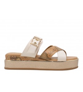 ALVIERO MARTINI CIABATTA 2493/0371/A630 OFF WHITE/BEIGE