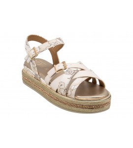 ALVIERO MARTINI SANDALO 2490/0371/A677 GEO MILK/WHITE