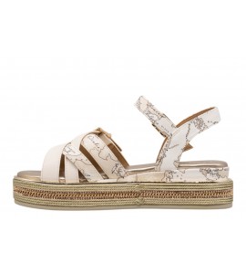 ALVIERO MARTINI SANDALO 2490/0371/A677 GEO MILK/WHITE