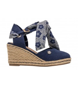 O-JOO SANDALO CON ZEPPA OL61531A GERI CVS NAVY