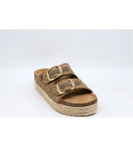 REFRESH SANDALO CON PLATEAU