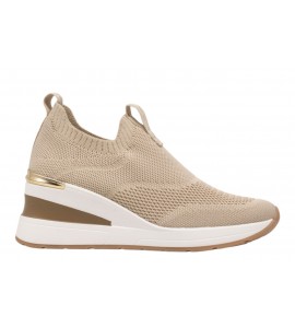 XTI sneaker slip on 145100 Z.TEX BEIGE