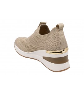 XTI sneaker slip on 145100 Z.TEX BEIGE