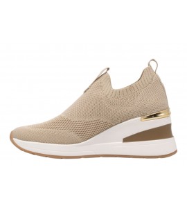 XTI sneaker slip on 145100 Z.TEX BEIGE