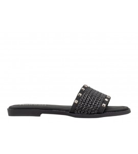 REFRESH ciabatta flat 175243 S.C. NERO