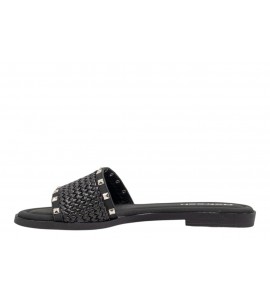 REFRESH ciabatta flat 175243 S.C. NERO