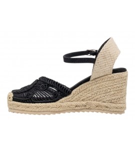 XTI donna espadrillas 143845 Z. TEX nero