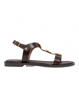 JEIDA sandalo donna J15 VACCHETTA CAFFE