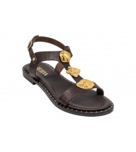 JEIDA sandalo donna J15 VACCHETTA CAFFE