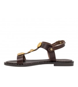 JEIDA sandalo donna J15 VACCHETTA CAFFE
