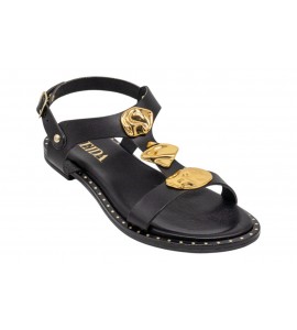 JEIDA sandalo donna J15 VACCHETTA NERO