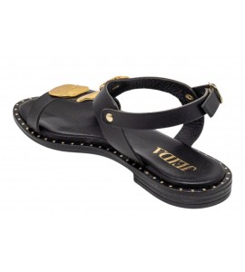 JEIDA sandalo donna J15 VACCHETTA NERO
