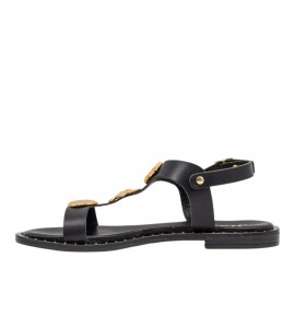 JEIDA sandalo donna J15 VACCHETTA NERO