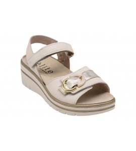 ELITE TOMASI sandalo PFA-ELIANA SILK PPF BIANCO