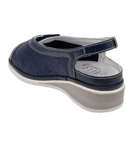 ELITE TOMASI sandalo PFA-DALIA PERLATO PPF BLU MARINE