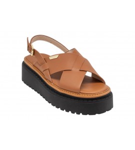 LIU-JO sandalo donna BESSIE 02 SA6161P0102/S3804 SADDLE