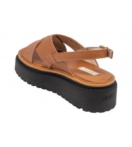 LIU-JO sandalo donna BESSIE 02 SA6161P0102/S3804 SADDLE