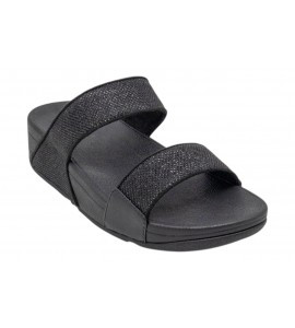 FITFLOP ciabatta A4Y-001-050 LULU SHIMMERGLITZ BLACK