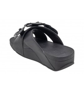FITFLOP ciabatta A4M-001-065 LULU FLOWER CROSS BLACK