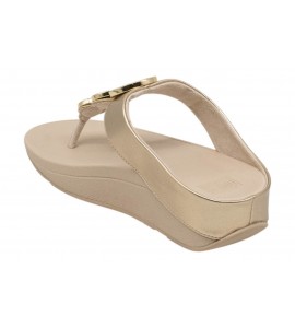 FITFLOP infradito HJ1-675-060 HALO BEAD PLATINO