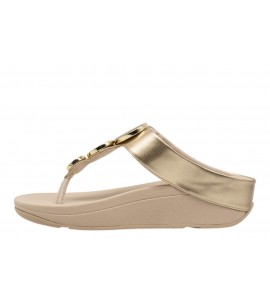FITFLOP infradito HJ1-675-060 HALO BEAD PLATINO